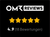 OMR Reviews Bewertung 4.9 gesagt.getan.